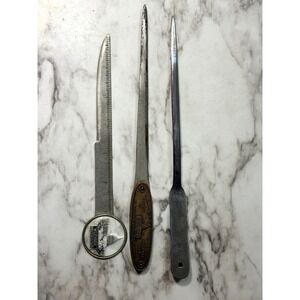 3 LETTER OPENERS ~ US CAPITOL, SALT LAKE & STAINLESS (2859)